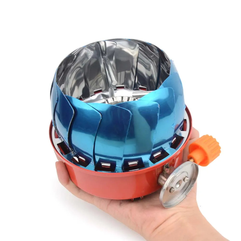 2800W Windproof Portable Outdoor Camping Gas Stove – Picnic Burner with Storage Bag